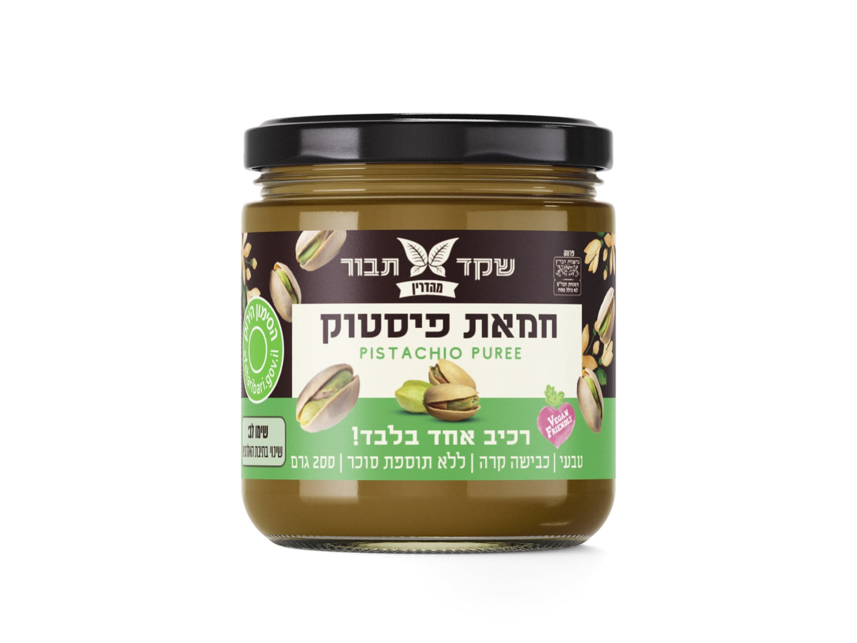 חמאת פיסטוק שקד תבור 200 גרם